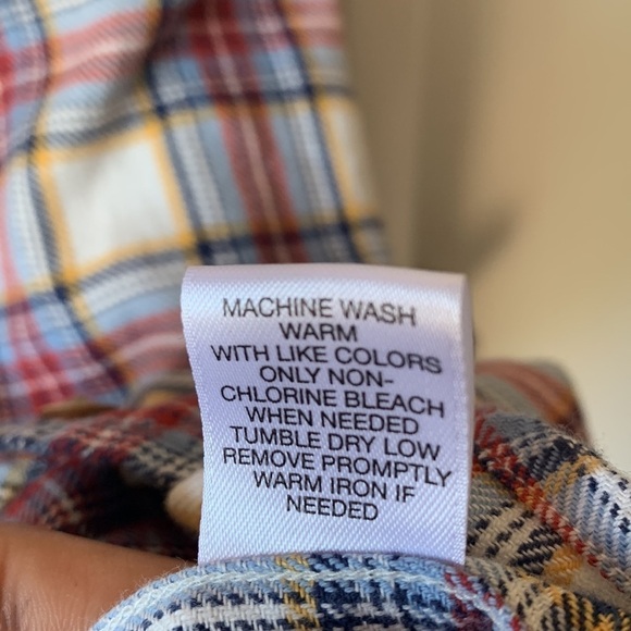 ROWM Men’s Plaid Long Sleeve Button Down Shirt - Picture 7 of 8